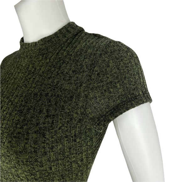 Mod Ref Cut Out Back Knitted Ribbed Dress Womens Size S (I10185) - Picture 3 of 9